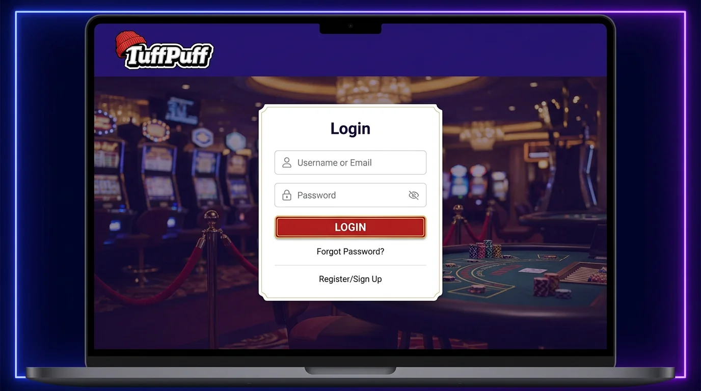 TuffPuff Casino Login
